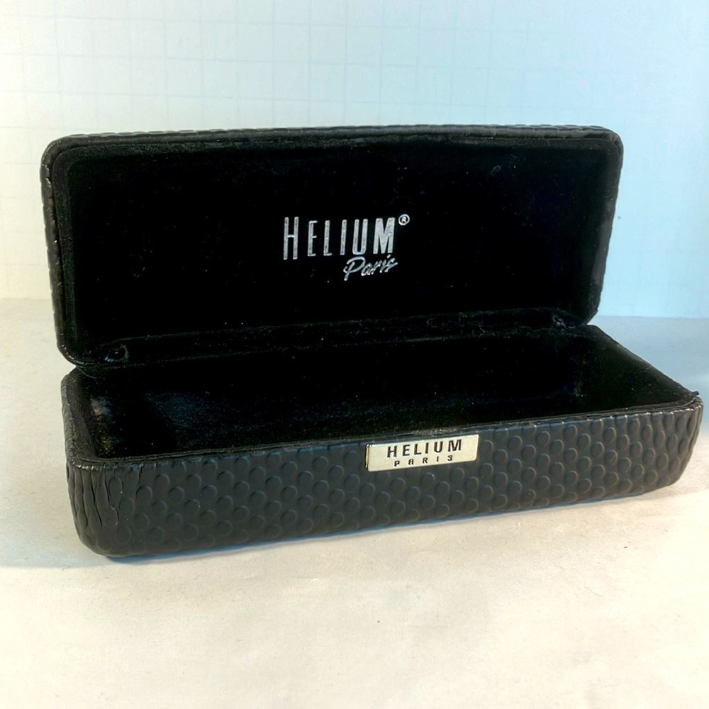 Helium Paris Faux Leather Eyeglass Hard Case